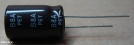 22uF, 350V, elektrolit kondenzátor