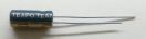 22uF, 50V, LOW ESR, elektrolit kondenzátor