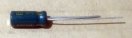 22uF, 50V, LOW ESR, elektrolit kondenzátor