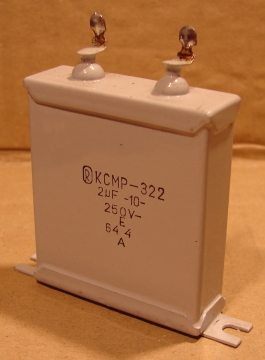 2uF, 250V, kondenzátor