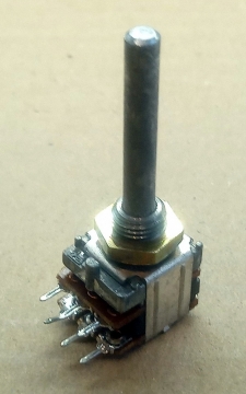 2x4,7k, LIN, potméter