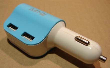 2xUSB 5V, 3,1A + 1A, adapter