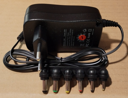 3-12V, 2A, adapter