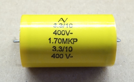 3,3uF, 400V, kondenzátor