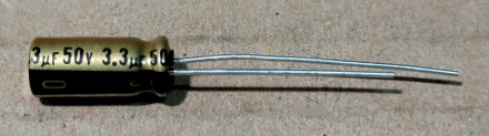 3,3uF, 50V, AUDIOCAP