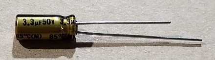 3,3uF, 50V, AUDIOCAP