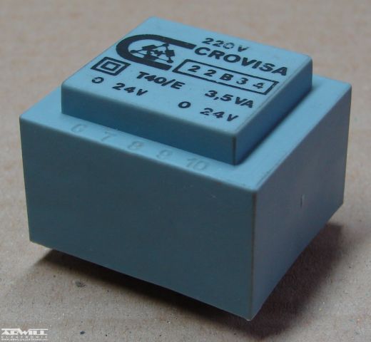 3,5VA, 2x24V, transzformátor