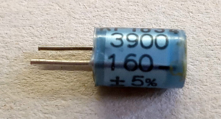 3,9nF, 160V, kondenzátor