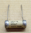 300pF, 125V DC, kerámia kondenzátor