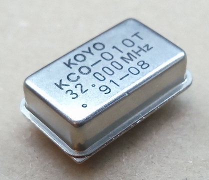 32,000Mhz, oszcillátor