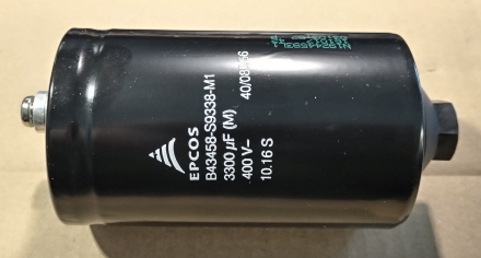 3300uF, 400V, LL, elektrolit kondenzátor