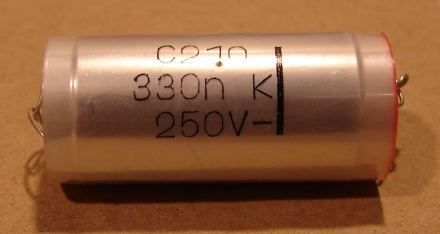 330nF, 250V, kondenzátor