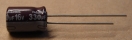 330uF, 16V, LOW ESR, elektrolit kondenzátor