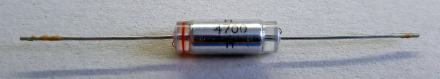 4,7nF, 500V, kondenzátor