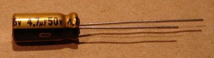 4,7uF, 50V, AUDIOCAP