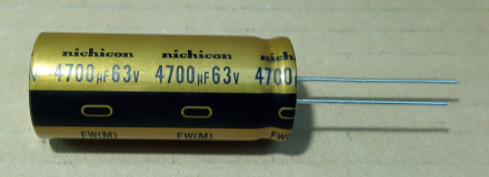 4700uF, 63V, AUDIOCAP