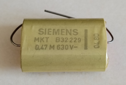 470nF, 630V, kondenzátor