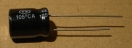 470uF, 25V, elektrolit kondenzátor