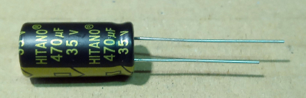 470uF, 35V, LOW ESR, elektrolit kondenzátor