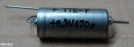 470uF, 6,3V, tantál kondenzátor