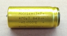 470uF, 64V, LL, LOW ESR, elektrolit kondenzátor