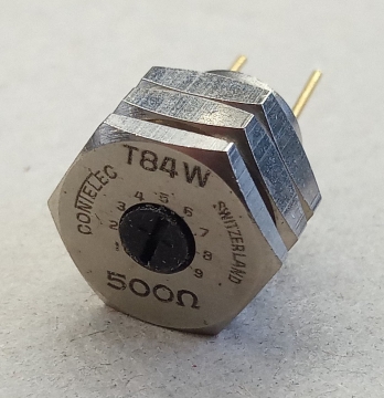 500R, trimmer potméter