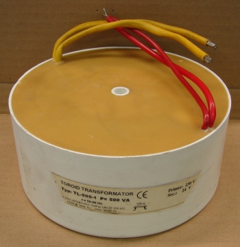 500VA, 1x24V, transzformátor