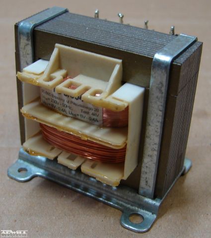 5VA, 2x6V, transzformátor