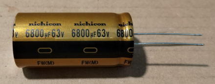 6800uF, 63V, AUDIOCAP