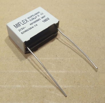 680nF, 275V AC, kondenzátor