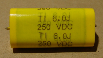 6uF, 250V, kondenzátor
