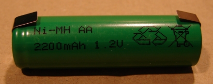 AA, forrasztható akkumulátor