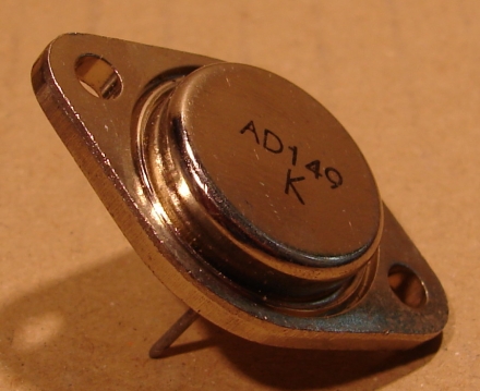 AD149, tranzisztor