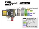 ATTINY85 fejlesztő modul