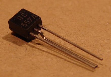 BC557A, tranzisztor