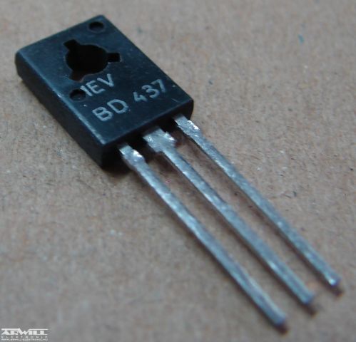 BD437, tranzisztor
