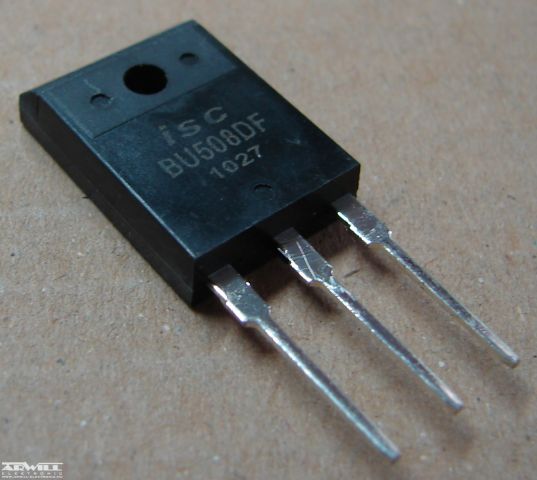 BU508DF, tranzisztor