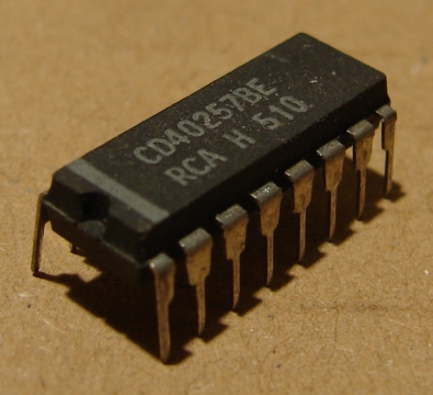 CD40257(BE), cmos logikai áramkör