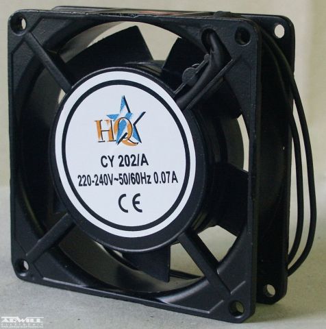 CY202/A, ventilátor