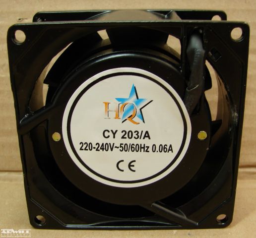 CY203/A, ventilátor