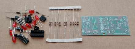 Elektronikus dobókocka modul