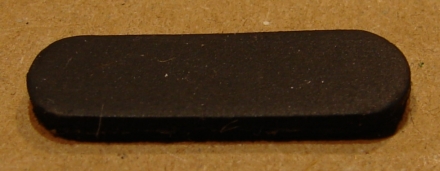Gumi készülékláb, 20,5x6,5mm
