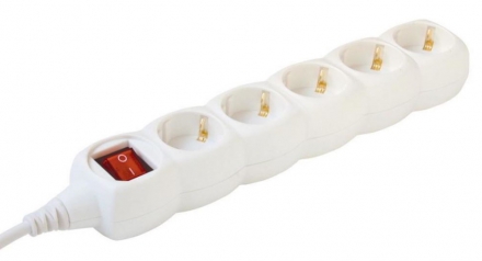 Hálózati konnektor elosztó, 5m