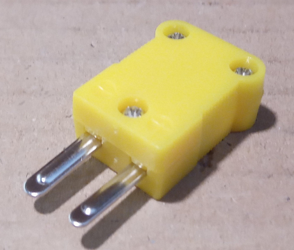 Hőmérő szonda csatlakozó