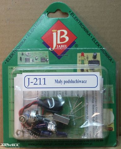 J-211, mikrofon előerősítő kit