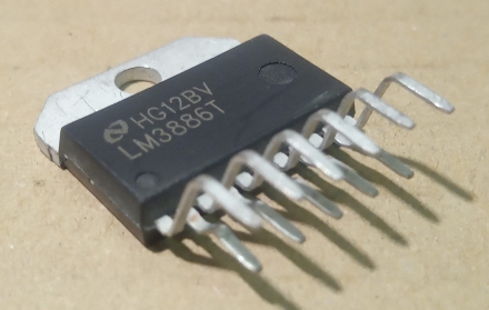 LM3886T, integrált áramkör 