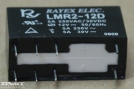 LMR2-12D relé, 12V, 2x5A