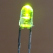 LUG-30243, 3mm zöld led