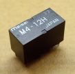 M4-12H relé, 12V, 2x1A