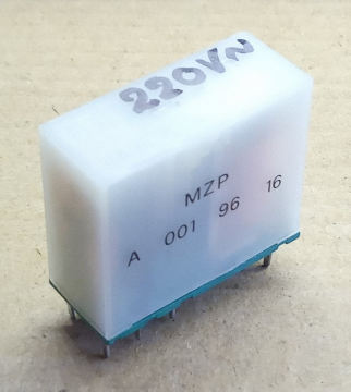 MZPA0019616 relé, 230V, 16A